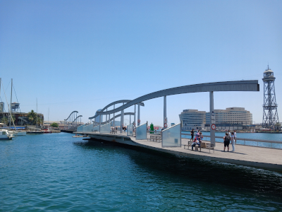 kikötői híd Barcelona