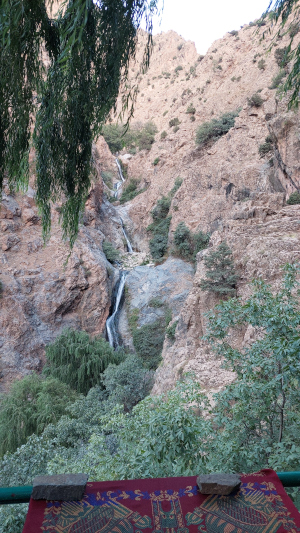 Vallée de l'Ourika Maroc le complet cascade